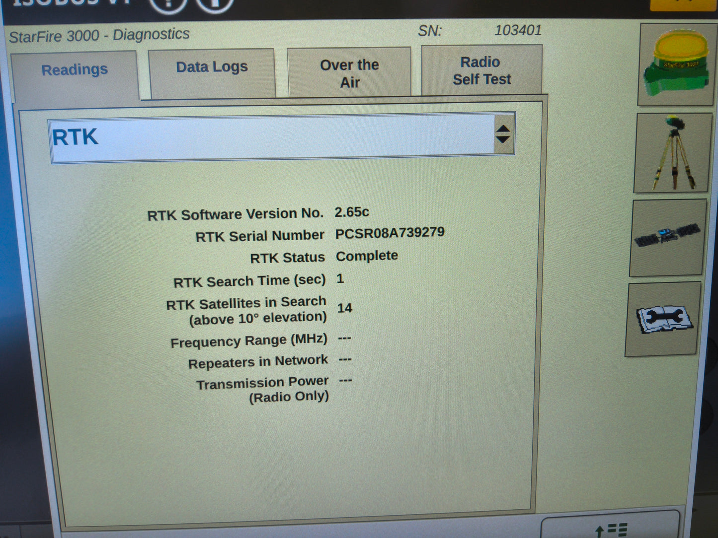 John Deere StarFire™ 3000 GPS Receiver