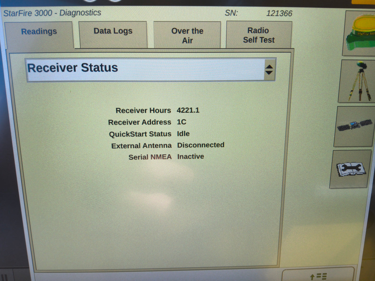 John Deere StarFire™ 3000 GPS Receiver