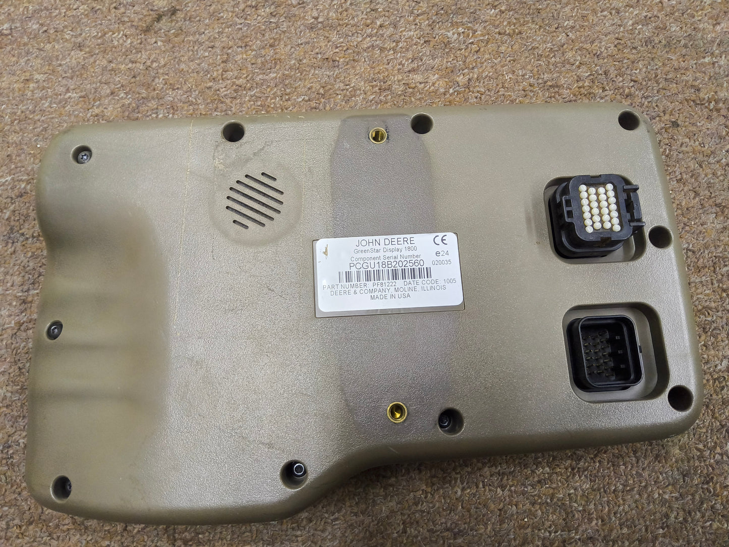 John Deere GS2 1800 Display