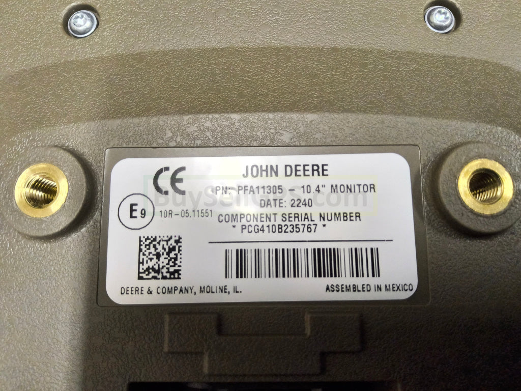 John Deere Gen 4 Extended Monitor Agriculture