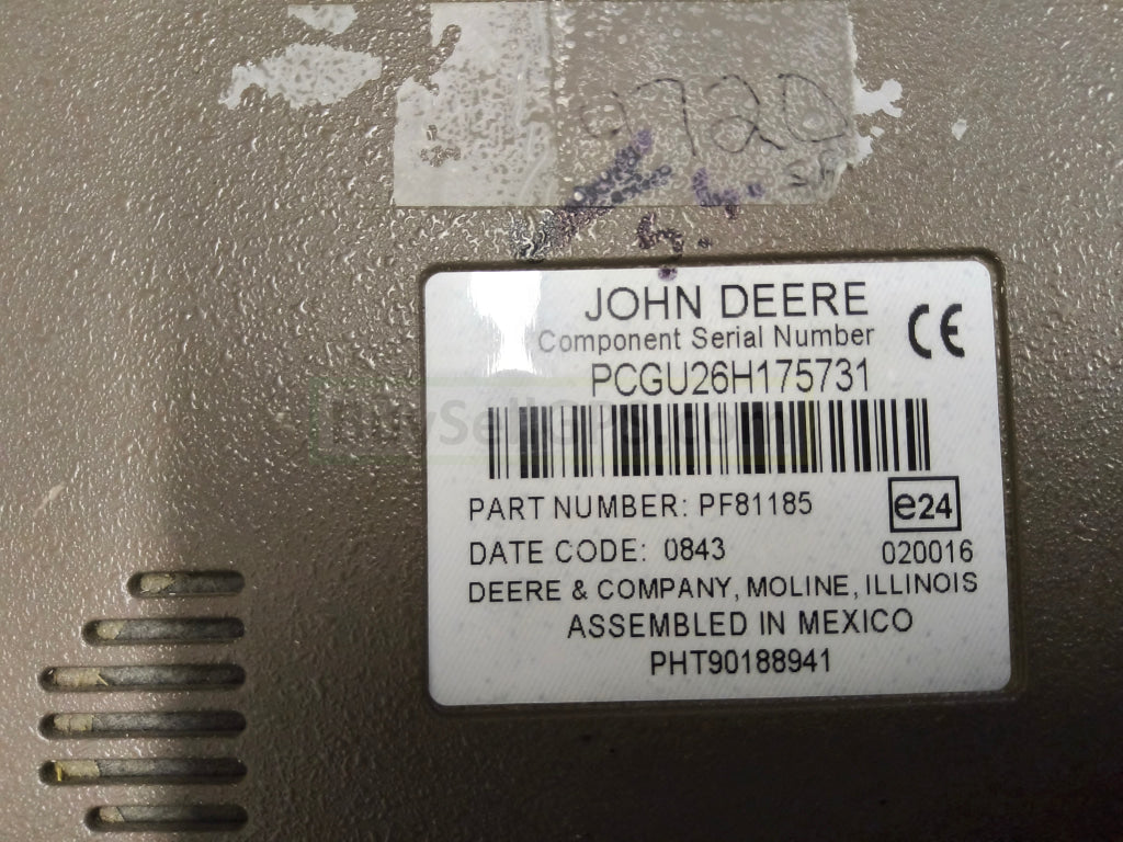 John Deere GreenStar™ GS2 2600 Display 2008 | AutoTrac SF1 and Swath Control | Good Condition | PCGU26H175731