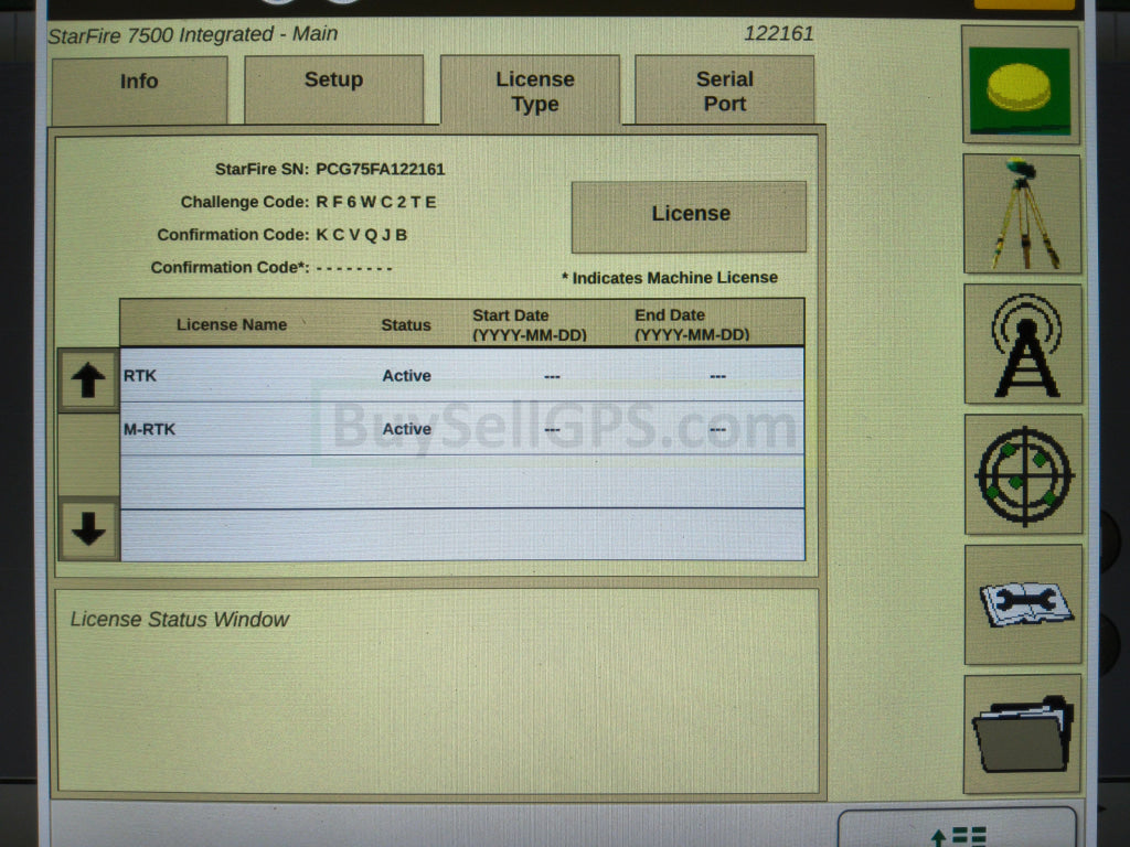 John Deere Integrated StarFire™ 7500 GPS Receiver Agriculture