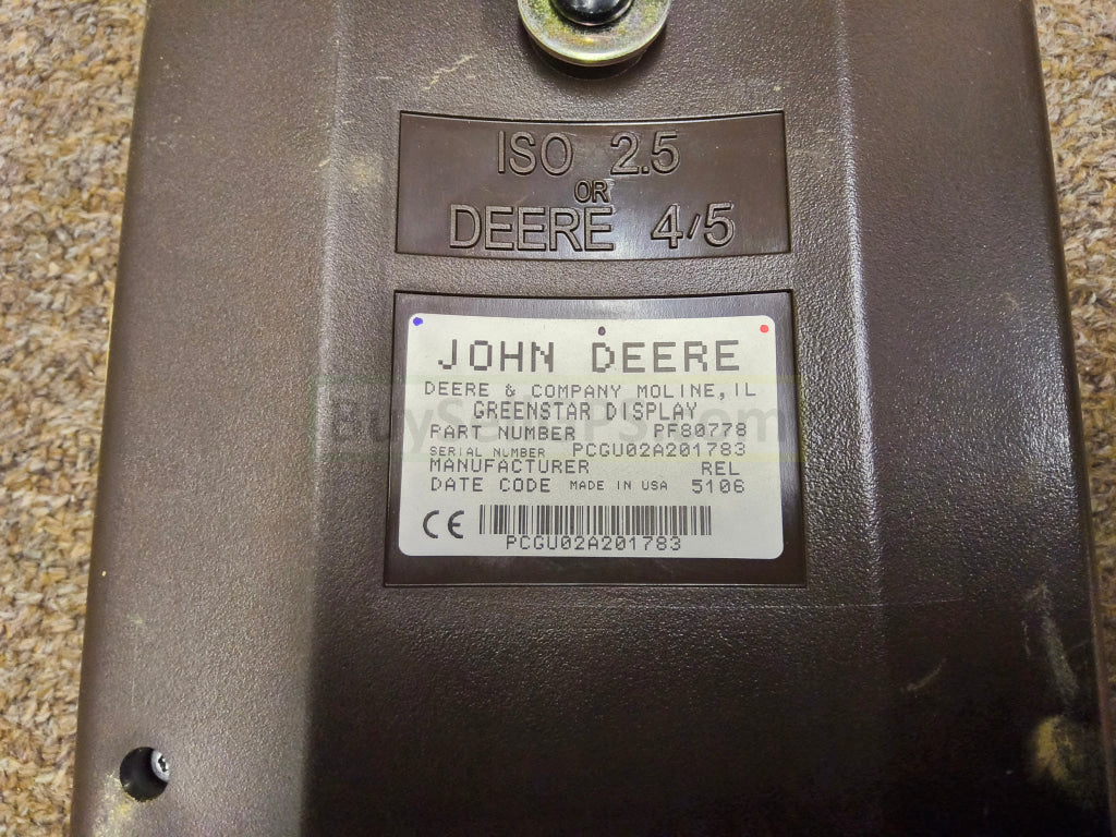 John Deere Original Greenstar™ Display (Gsd4 / Brownbox) Agriculture