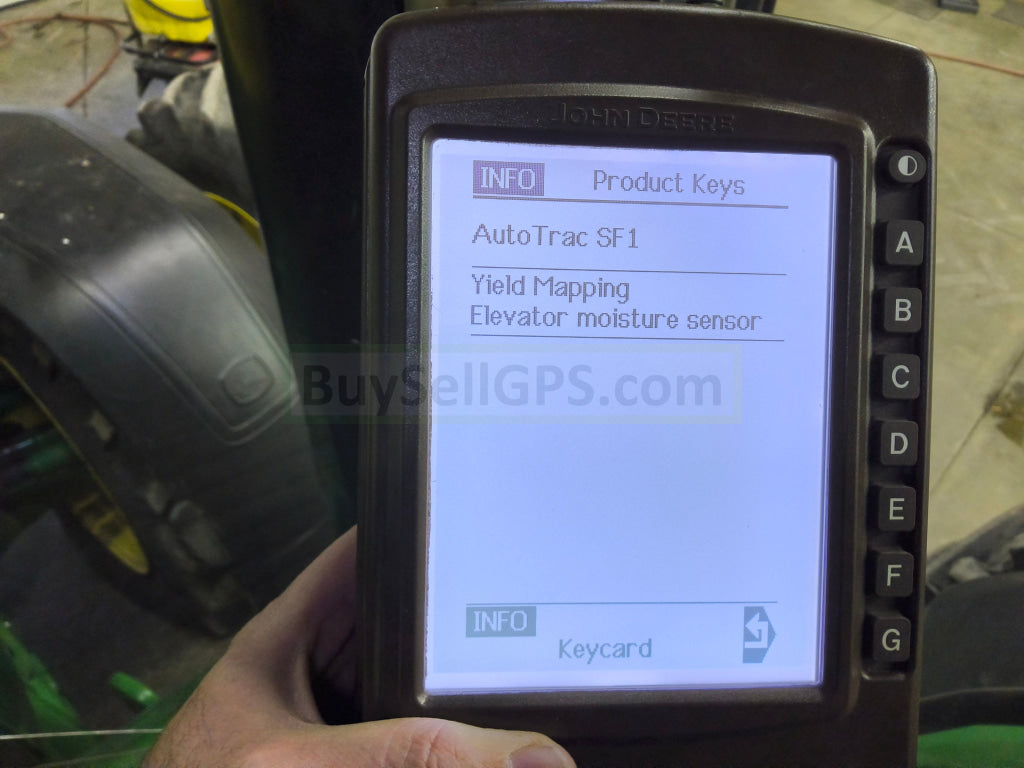 John Deere Original Greenstar™ Display (Gsd4 / Brownbox) - Key Cards Mobile Processors Etc
