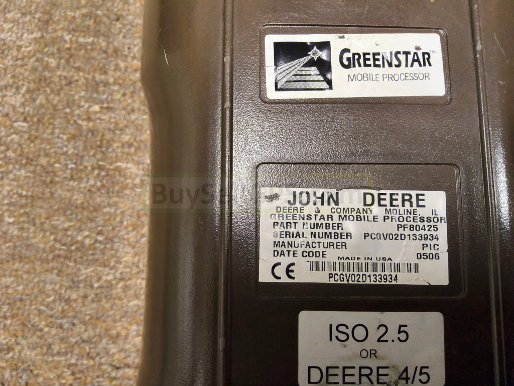 John Deere Original Greenstar™ Display (Gsd4 / Brownbox) - Key Cards Mobile Processors Etc