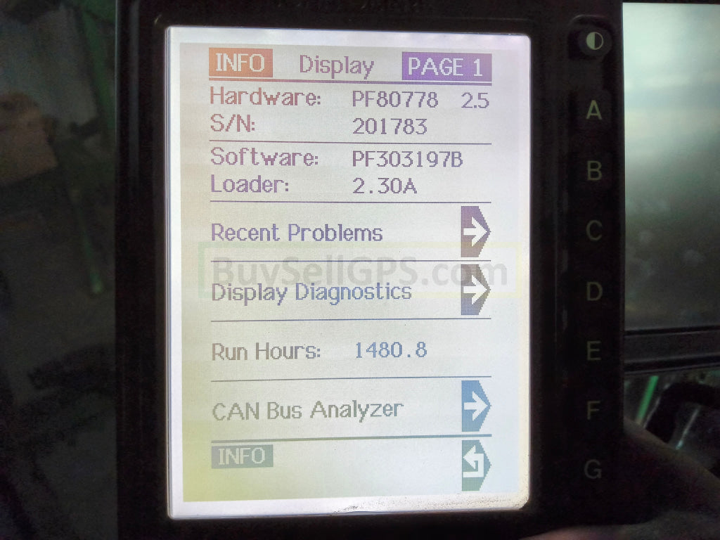 John Deere Original Greenstar™ Display (Gsd4 / Brownbox) Agriculture