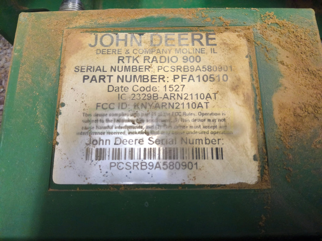 John Deere RTK Radio 900 Agriculture