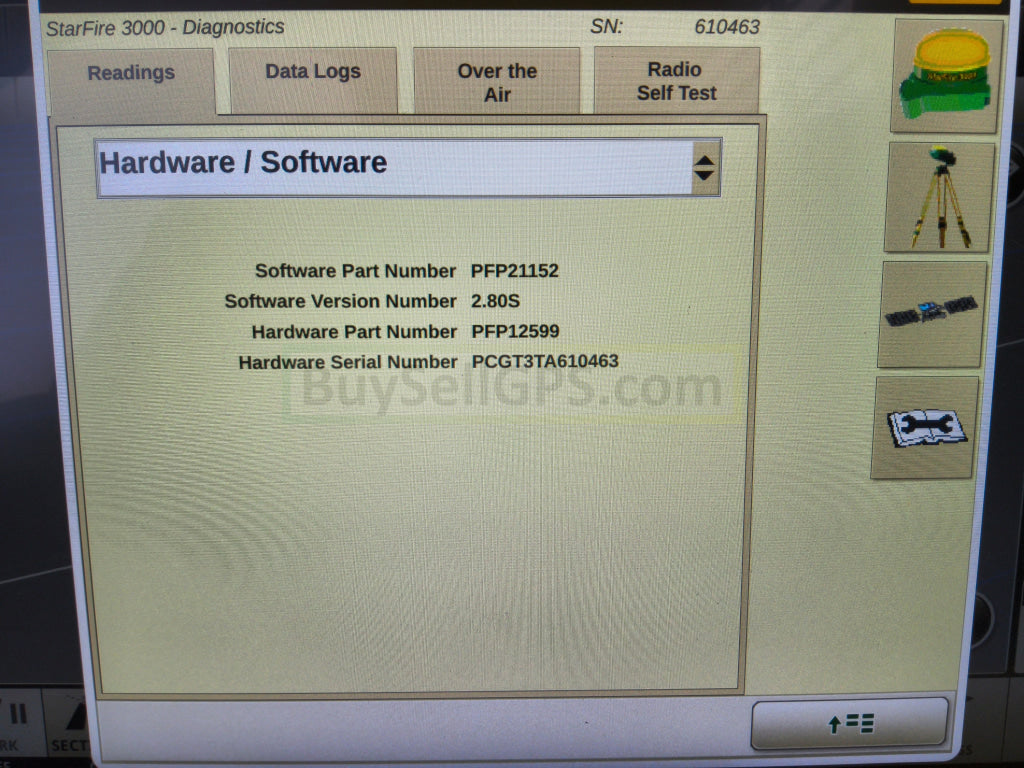John Deere StarFire™ 3000 GPS Receiver Agriculture