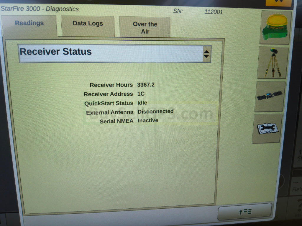 John Deere StarFire™ 3000 GPS Receiver Agriculture