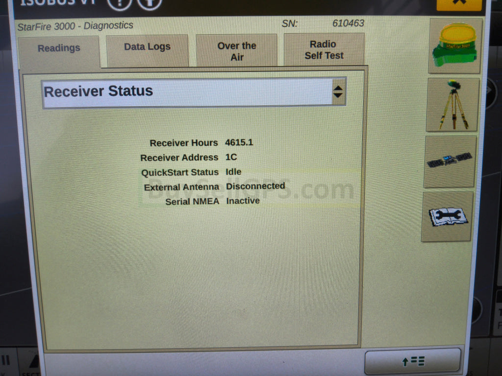 John Deere StarFire™ 3000 GPS Receiver Agriculture