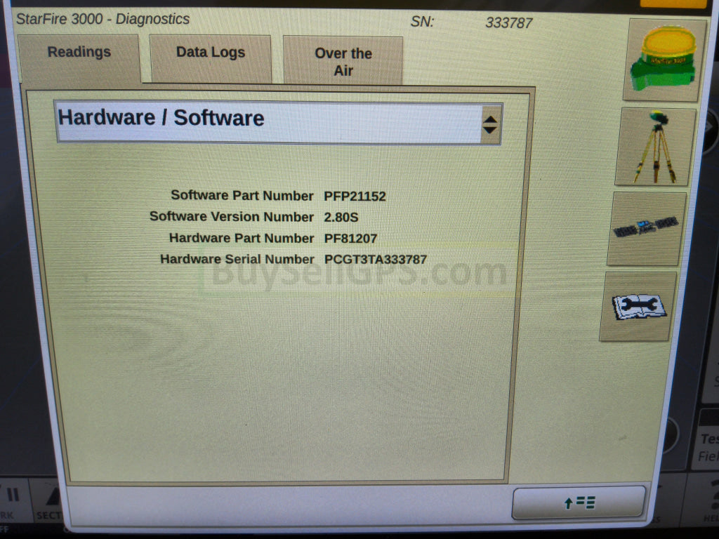 John Deere StarFire™ 3000 GPS Receiver Agriculture