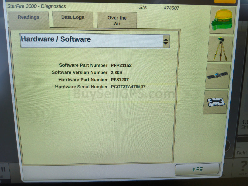 John Deere StarFire™ 3000 GPS Receiver Agriculture