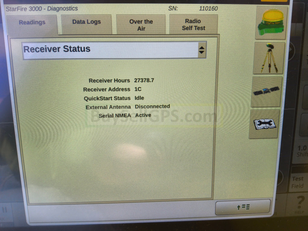 John Deere StarFire™ 3000 GPS Receiver Agriculture