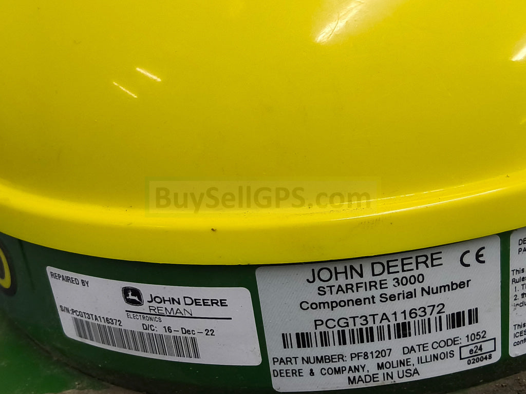 John Deere StarFire™ 3000 GPS Receiver Agriculture