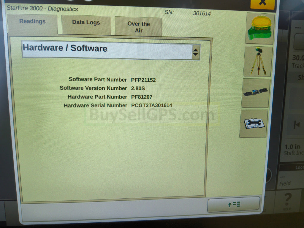 John Deere StarFire™ 3000 GPS Receiver Agriculture