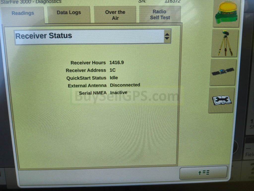 John Deere StarFire™ 3000 GPS Receiver Agriculture