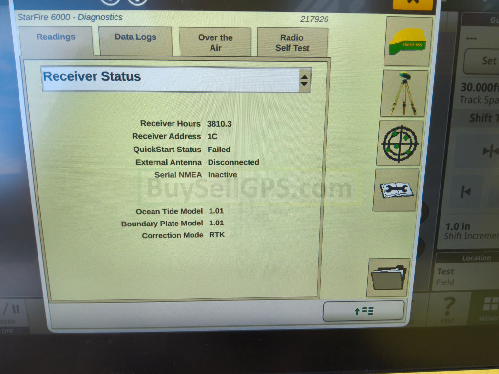 John Deere StarFire™ 6000 GPS Receiver Agriculture