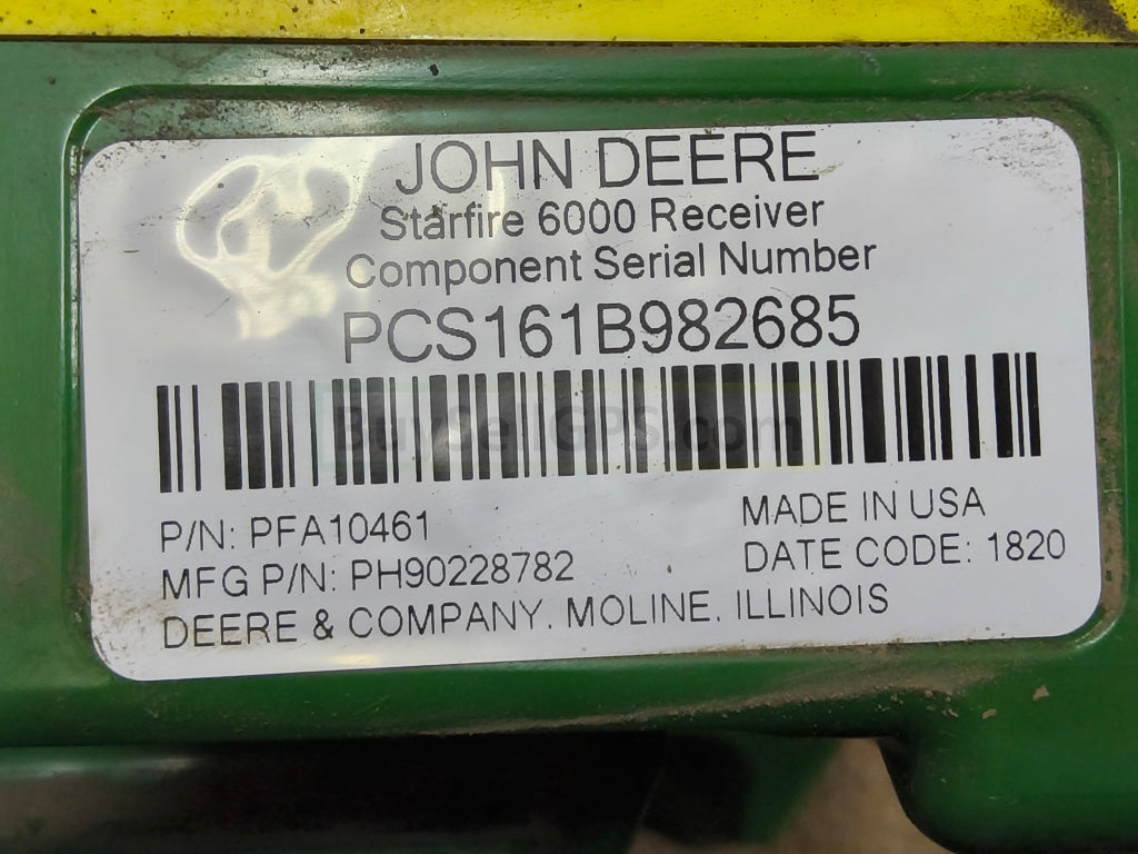 John Deere Starfire 6000 Gps Receiver Agriculture