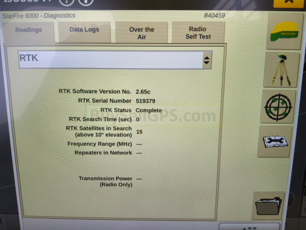 John Deere StarFire™ 6000 GPS Receiver Agriculture