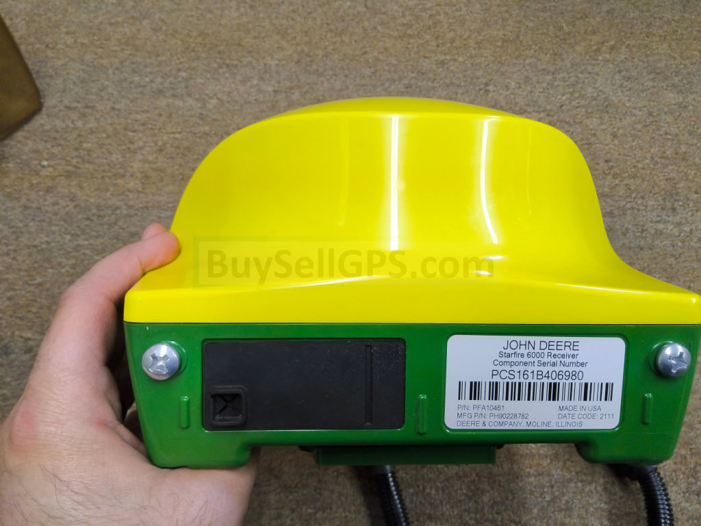John Deere StarFire™ 6000 GPS Receiver 2016 Receiver 2011 Radio | RTK Ready with 900 Radio | Fair to Good Condition