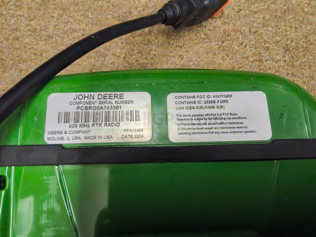 John Deere StarFire™ 7000 Universal GPS Receiver 2023 Receiver / 2024 Modem | RTK Permanent with CloudBase Modem