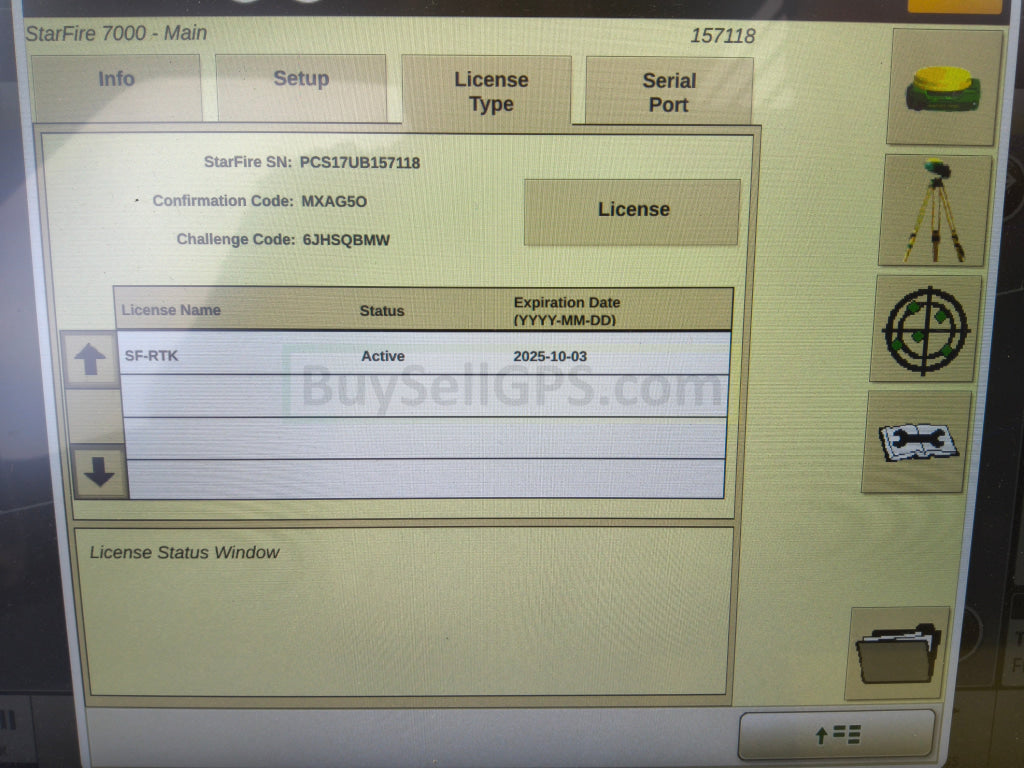 John Deere StarFire™ 7000 Universal GPS Receiver Agriculture