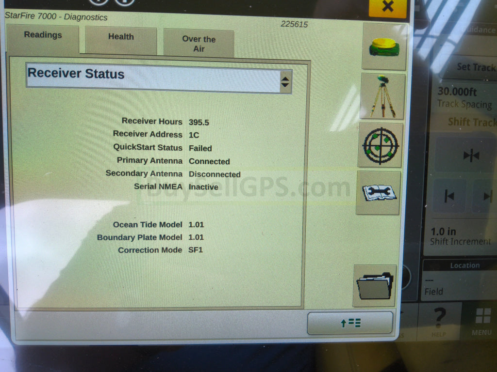 John Deere StarFire™ 7000 Universal GPS Receiver Agriculture
