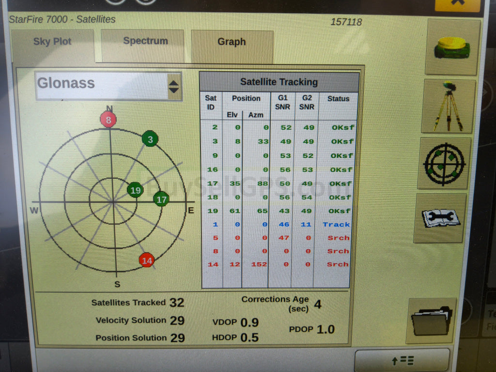 John Deere StarFire™ 7000 Universal GPS Receiver Agriculture