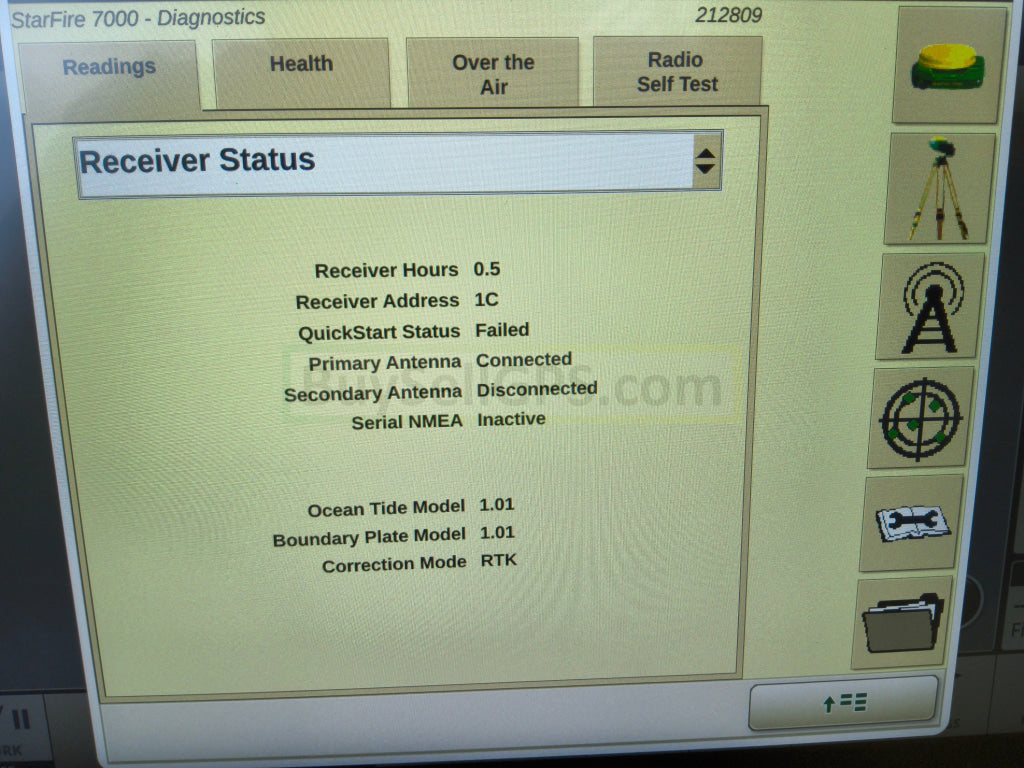 John Deere StarFire™ 7000 Universal GPS Receiver 2023 Receiver / 2024 Modem | RTK Permanent with CloudBase Modem