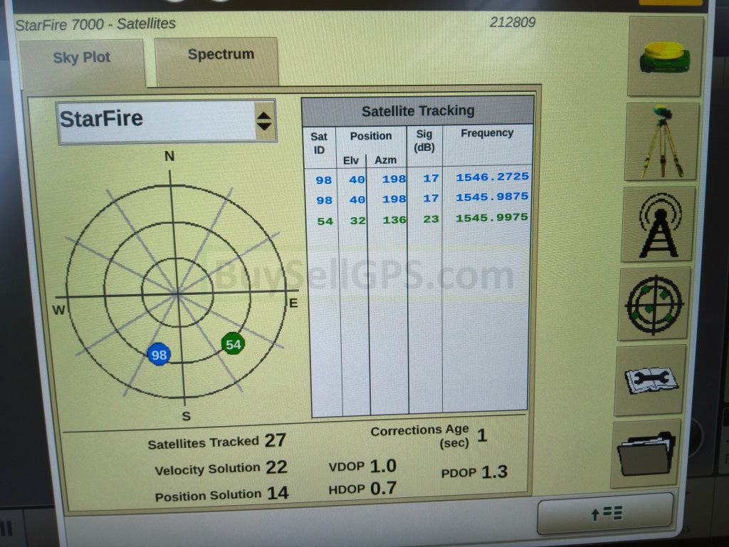 John Deere StarFire™ 7000 Universal GPS Receiver 2023 Receiver / 2024 Modem | RTK Permanent with CloudBase Modem