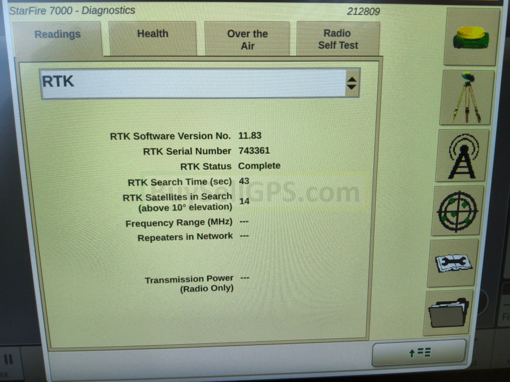John Deere StarFire™ 7000 Universal GPS Receiver 2023 Receiver / 2024 Modem | RTK Permanent with CloudBase Modem