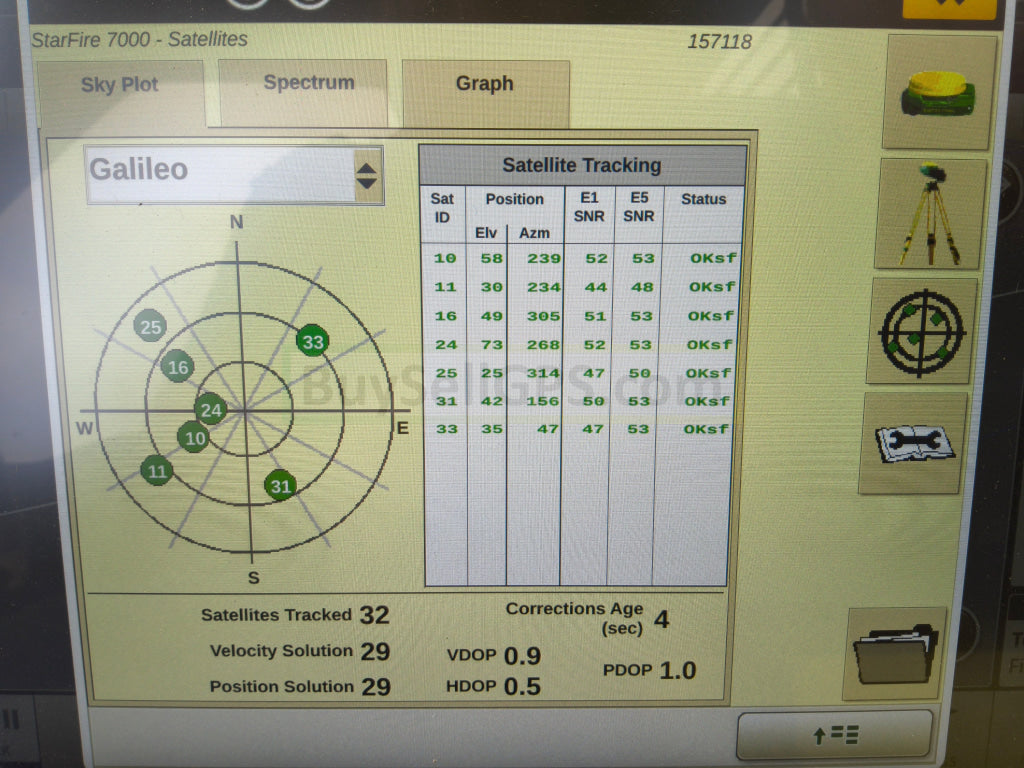 John Deere StarFire™ 7000 Universal GPS Receiver Agriculture