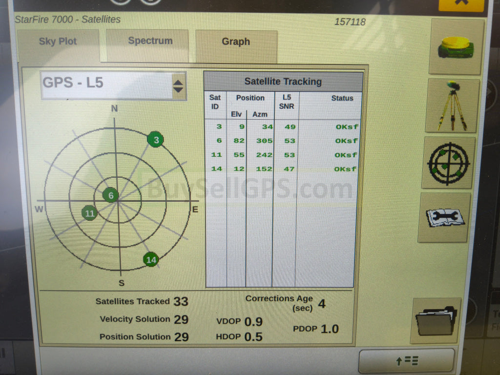John Deere StarFire™ 7000 Universal GPS Receiver Agriculture