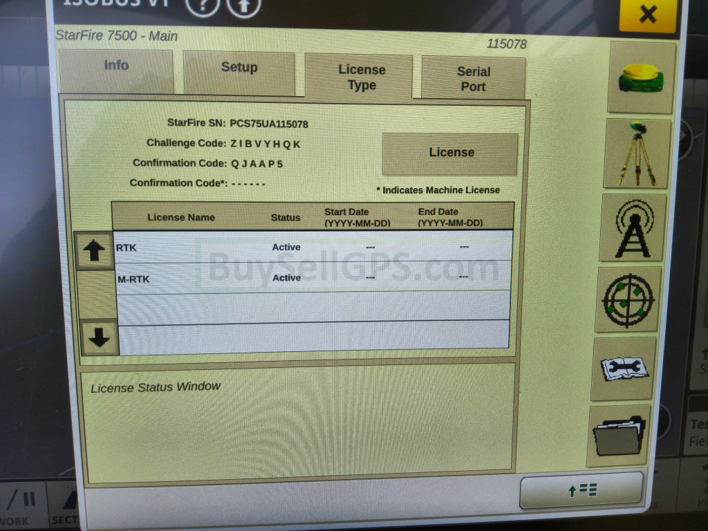 John Deere StarFire™ 7500 Universal GPS Receiver Agriculture