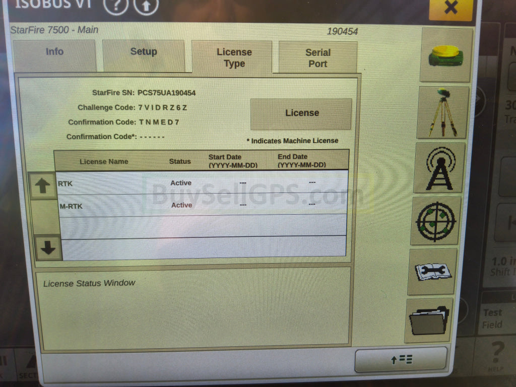 John Deere StarFire™ 7500 Universal GPS Receiver Agriculture