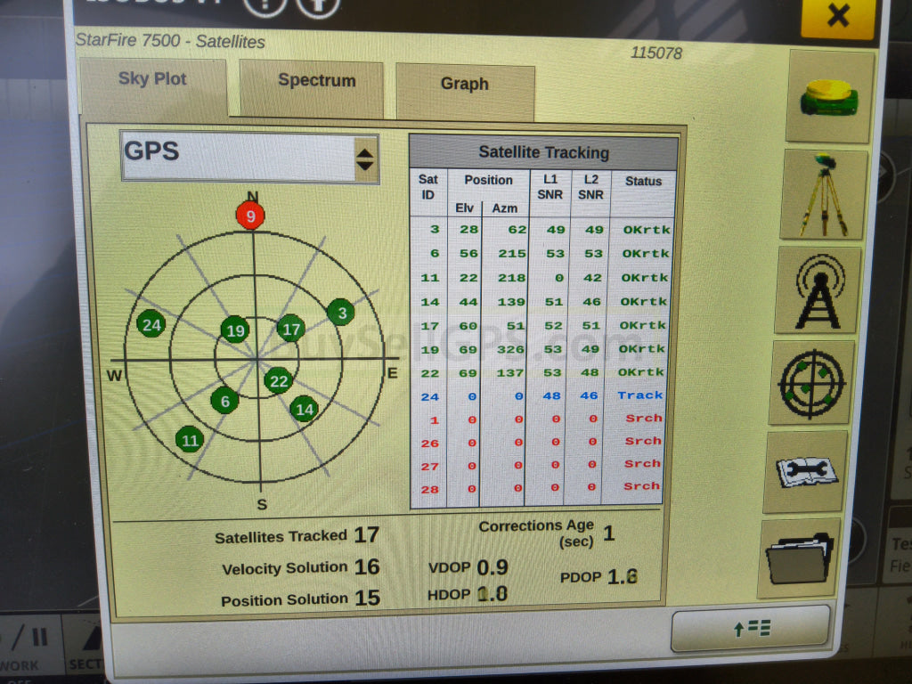 John Deere StarFire™ 7500 Universal GPS Receiver Agriculture