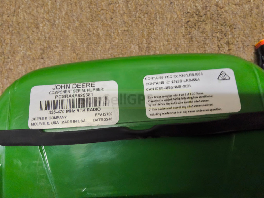 John Deere StarFire™ 7500 Universal GPS Receiver Agriculture