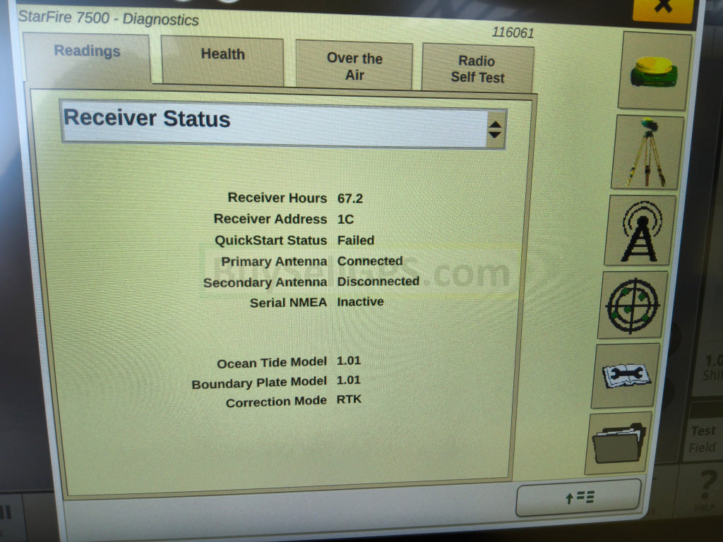 John Deere StarFire™ 7500 Universal GPS Receiver Agriculture