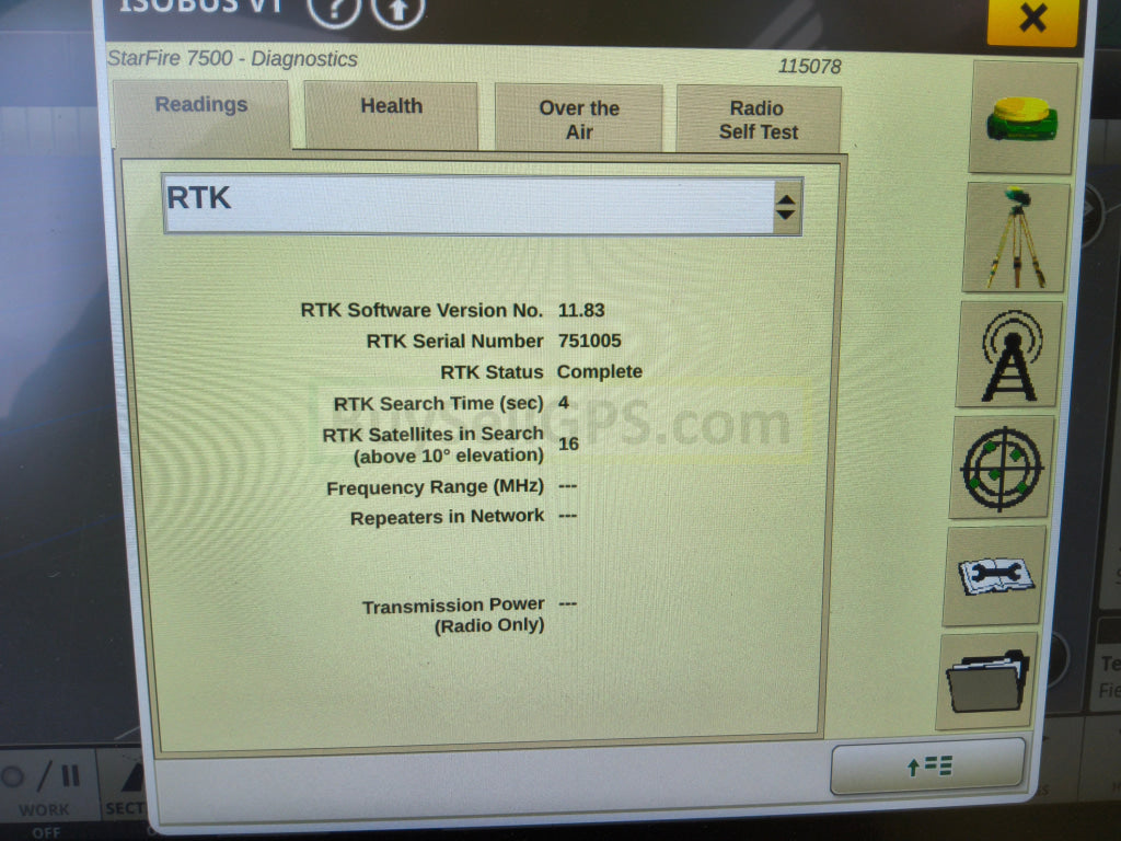 John Deere StarFire™ 7500 Universal GPS Receiver Agriculture