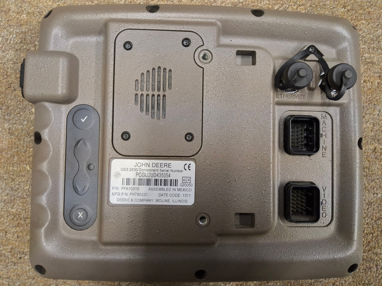 John Deere GreenStar™ GS3 2630 Display