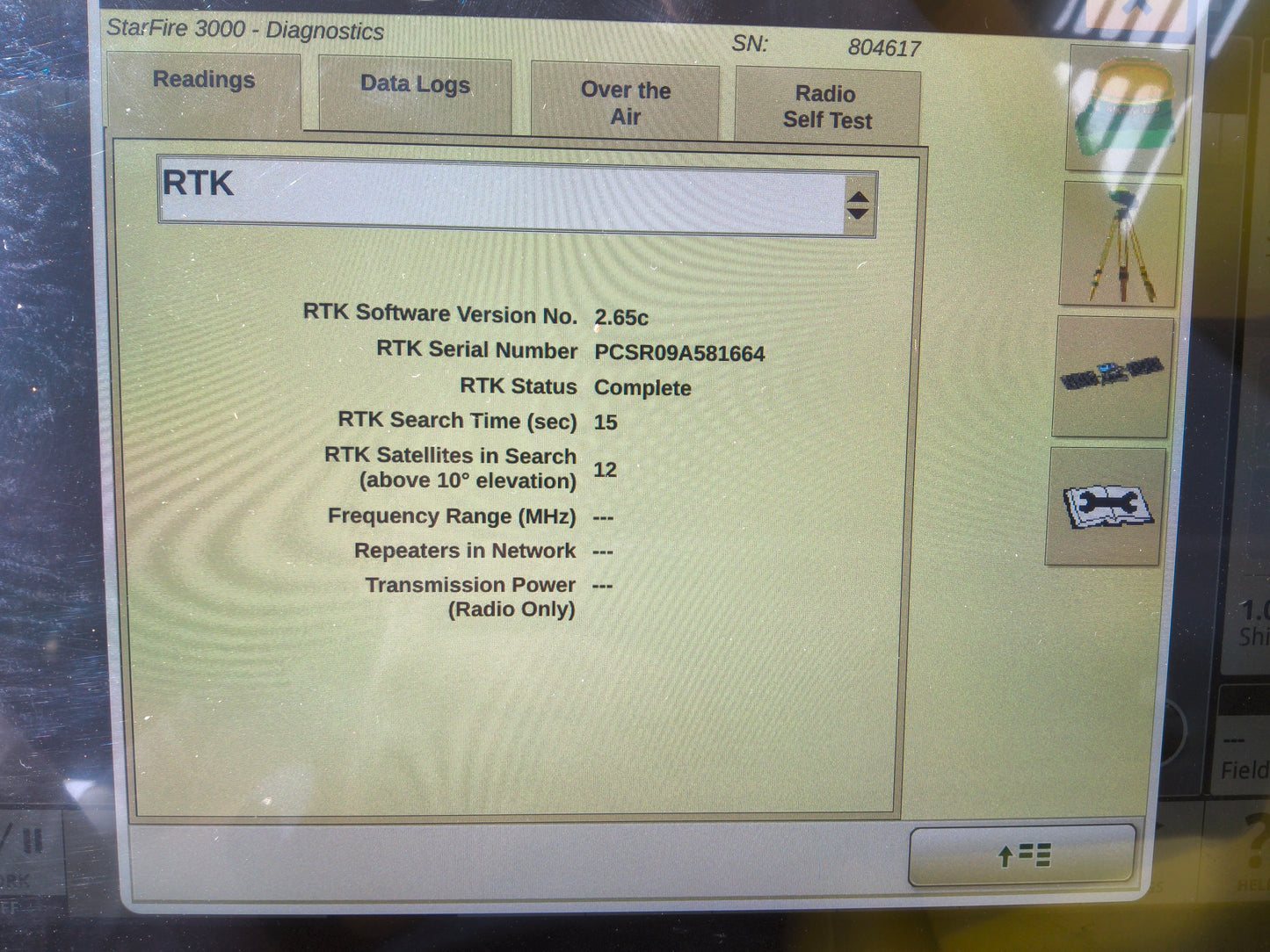 John Deere StarFire™ 3000 GPS Receiver