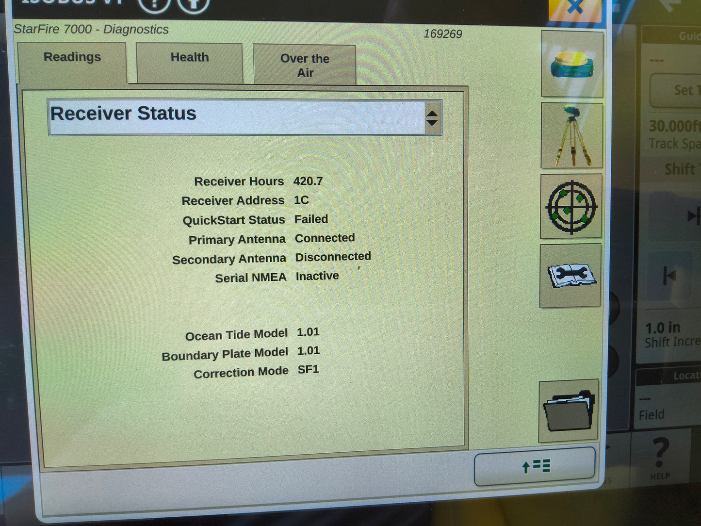 John Deere StarFire™ 7000 Universal GPS Receiver