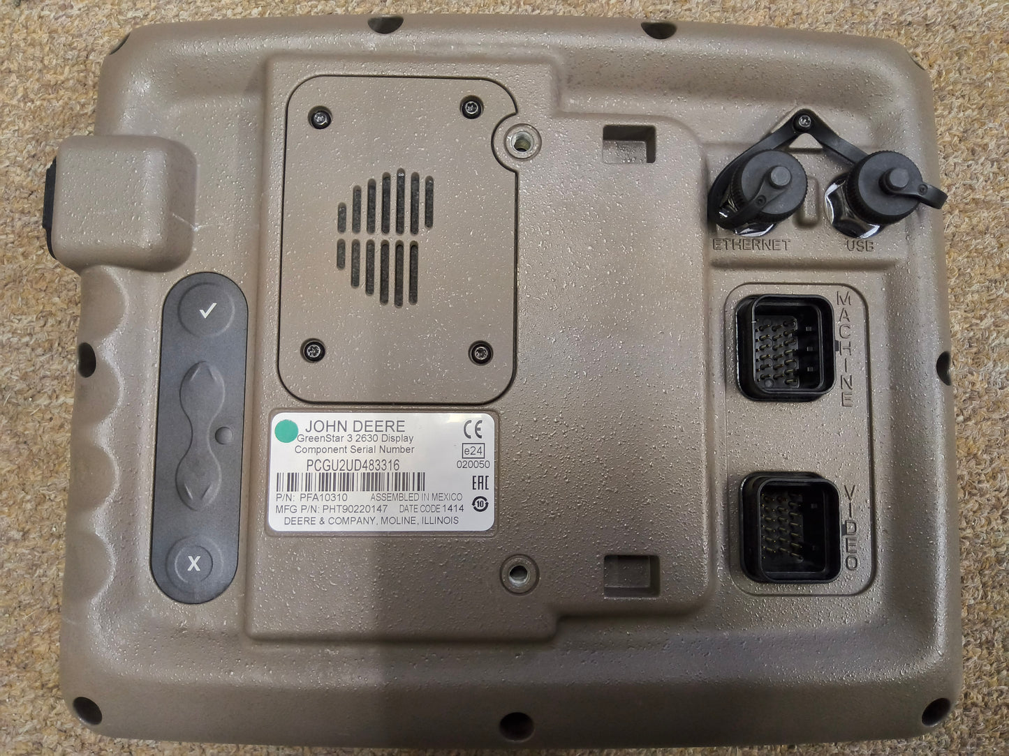 John Deere GreenStar™ GS3 2630 Display