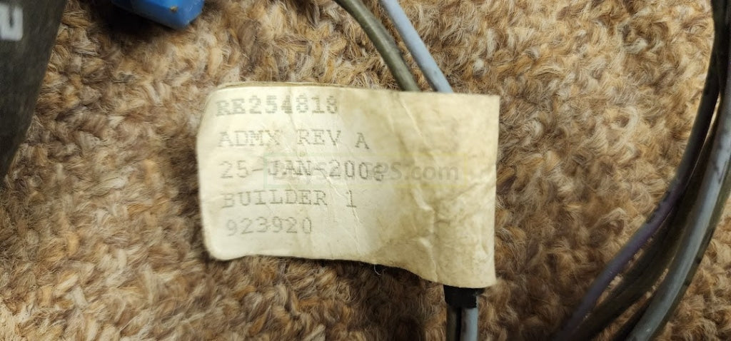 John Deere Re254818 Harness - Radar Jumper A Post Agriculture