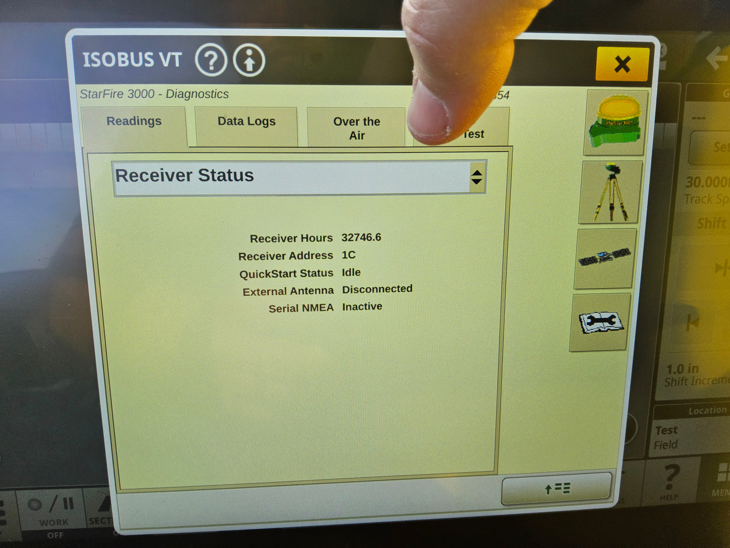 John Deere StarFire™ 3000 GPS Receiver