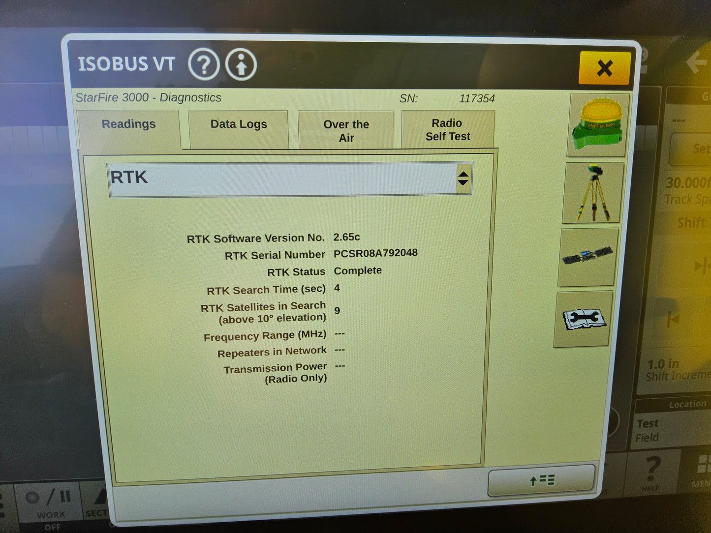 John Deere StarFire™ 3000 GPS Receiver