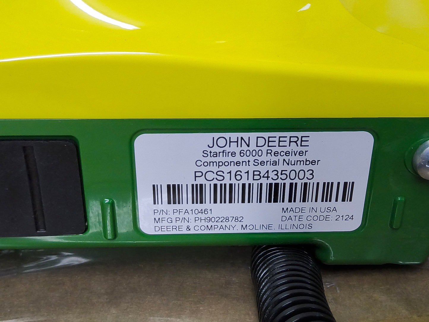 John Deere StarFire™ 6000 GPS Receiver