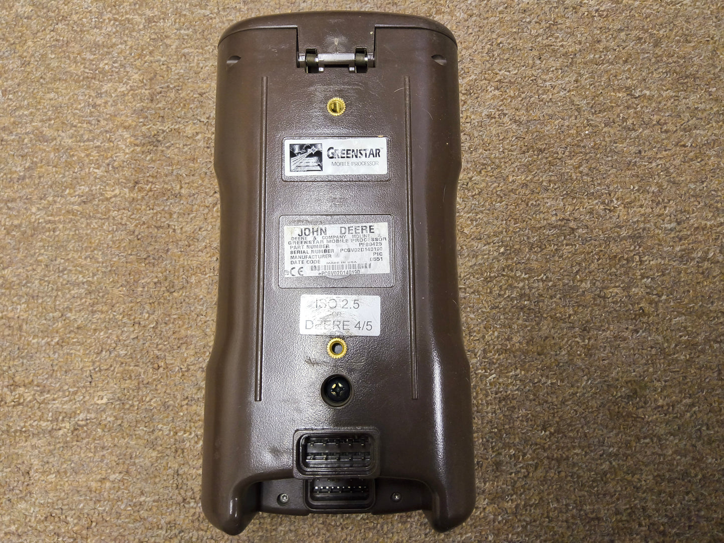 John Deere Original GreenStar™ Display (GSD4 / BrownBox) - Key Cards Mobile Processors etc