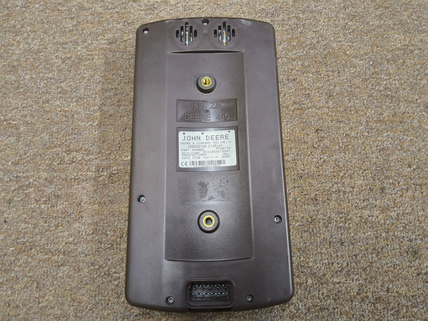 John Deere Original GreenStar™ Display (GSD4 / BrownBox) - Key Cards Mobile Processors etc