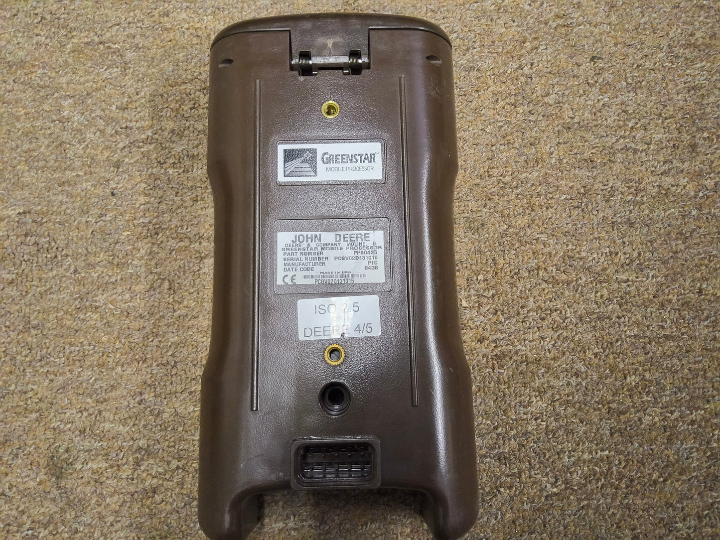 John Deere Original GreenStar™ Display (GSD4 / BrownBox) - Key Cards Mobile Processors etc